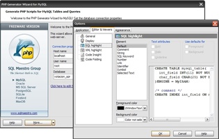 MySQL PHP Generator for Windows - Download it from Uptodown for free
