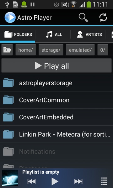 Astro Player - Preview 4