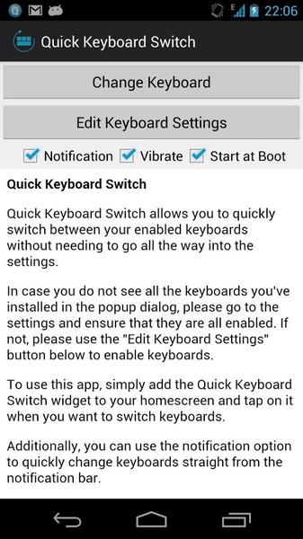 Quick Keyboard Switch - Preview 2
