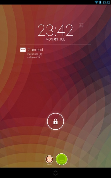 K-9 Mail DashClock Extension - Preview 5