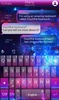 TouchPal SkinPack Galaxy screenshot 2