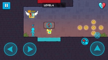 Stickman Red And Blue for Android 1