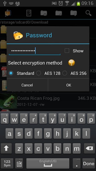 AndroZip File Manager - Preview 6