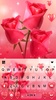 Romantic Heart Roses Keyboard screenshot 1