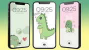 Cute Dino Wallpaper screenshot 8