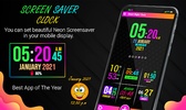 Smart Watch Neon Digital Clock screenshot 6