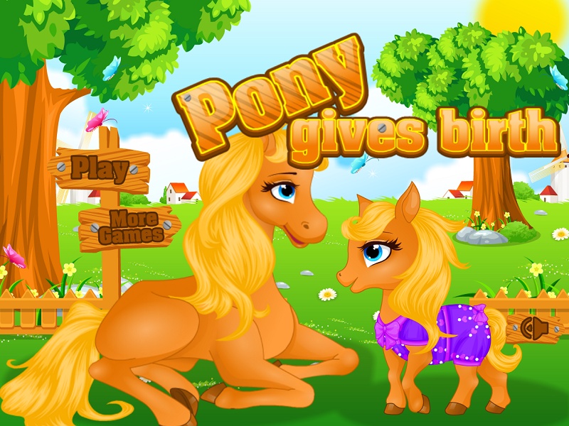 Pony gives birth - Preview 9