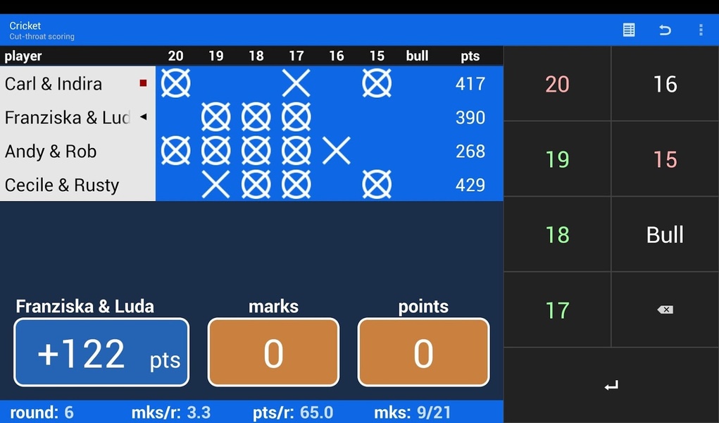Darts Scoreboard - Preview 2