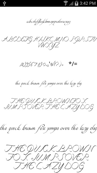 Script Fonts 50 - Preview 6