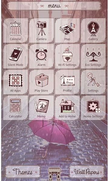 Rain at the Eiffel Tower - Preview 3