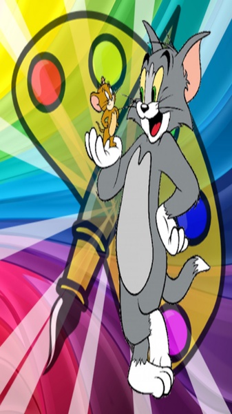 Coloring Fun Tom and Jerry - Preview 3