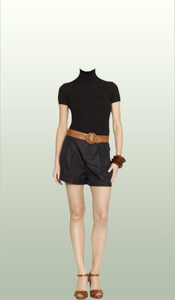Woman Fashion Photo Suit - Preview 1