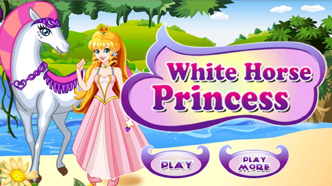 White Horse Princess Dress Up - Preview 6