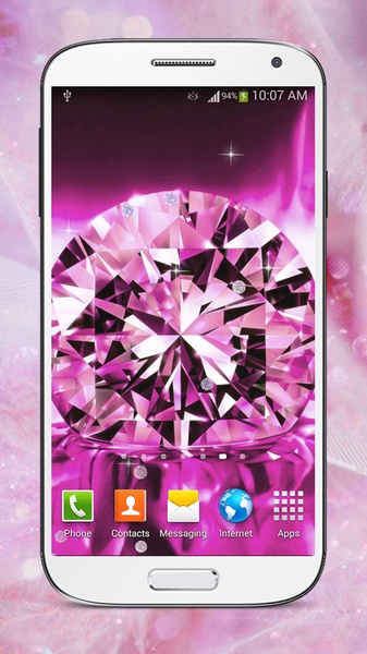 Shiny Diamonds Live Wallpaper - Preview 8