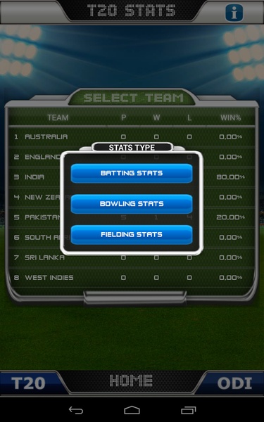 International Cricket Manager - Preview 1