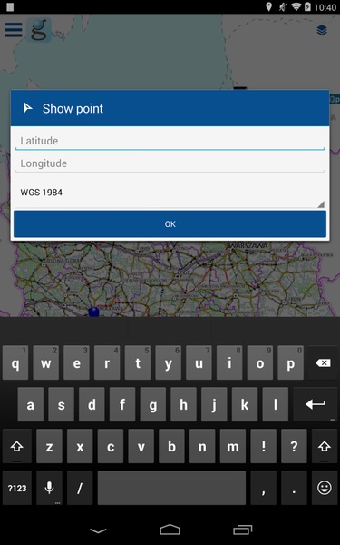 Geoportal Mobile - Preview 1