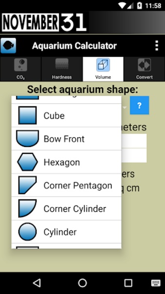 Aquarium Calculator - Preview 7
