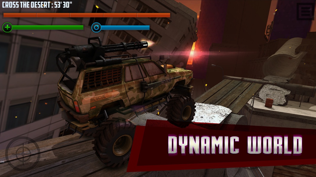 3D Battle Truck - Preview 1