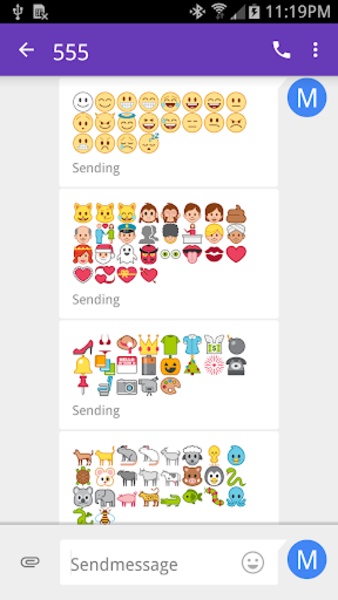 Emoji Font 4 - Preview 3