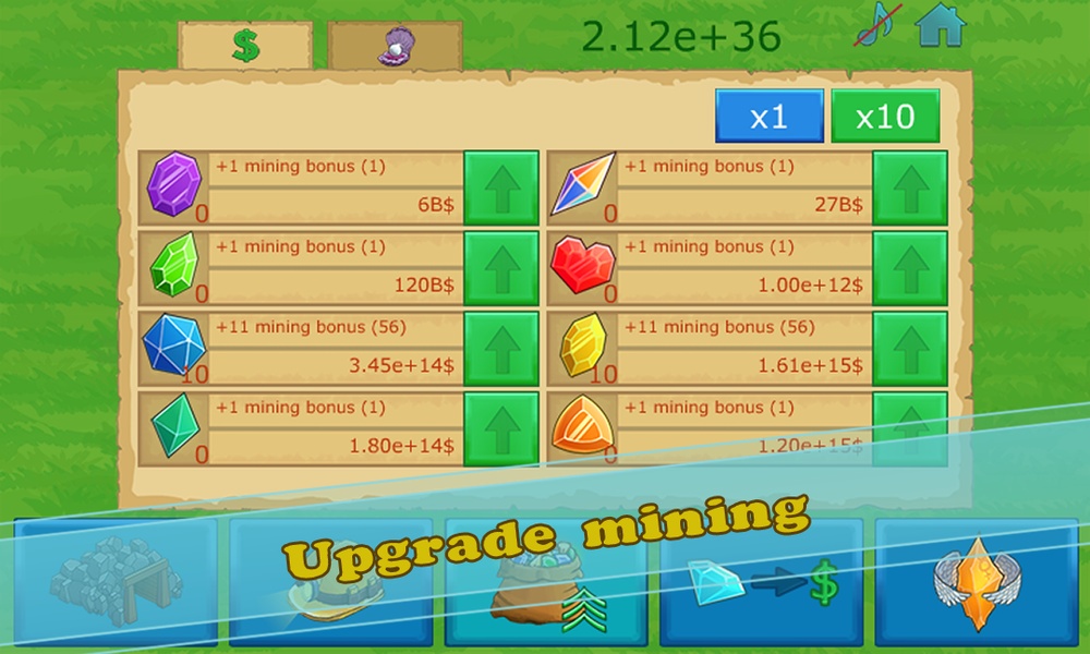 Gold gem idle - Preview 10