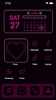 Wow Pink Neon Theme, Icon Pack screenshot 6