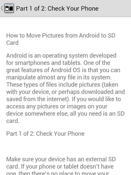 Move Photos to SD Card - Preview 1
