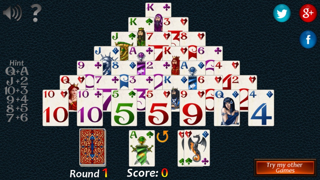 Fantasy Pyramid Solitaire - Preview 2
