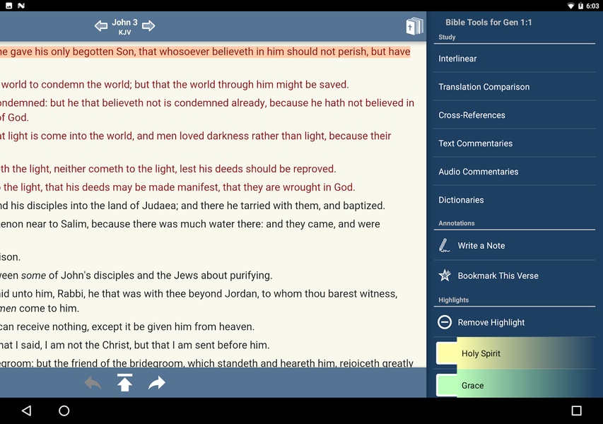 Blue Letter Bible for Android Download the APK from Uptodown