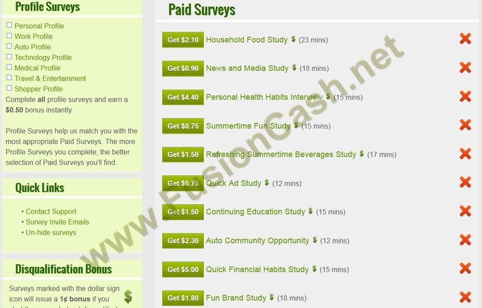 Earn Cash Get Paid Surveys - Preview 4