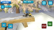 Snowmobile Race Speedy Forest screenshot 3