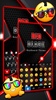 Red Black Metal 2 Keyboard Background screenshot 3
