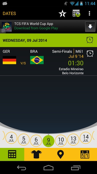 Football Schedule Brazil 2014 - Preview 5