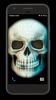 Skull 3D Video Theme Wallpaper screenshot 2