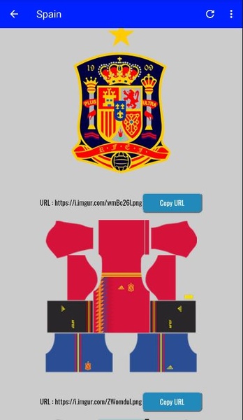 Kit spain dream league sales soccer