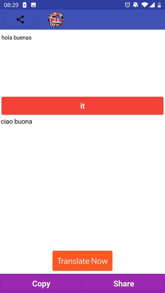 All Language Translator app - Preview 3