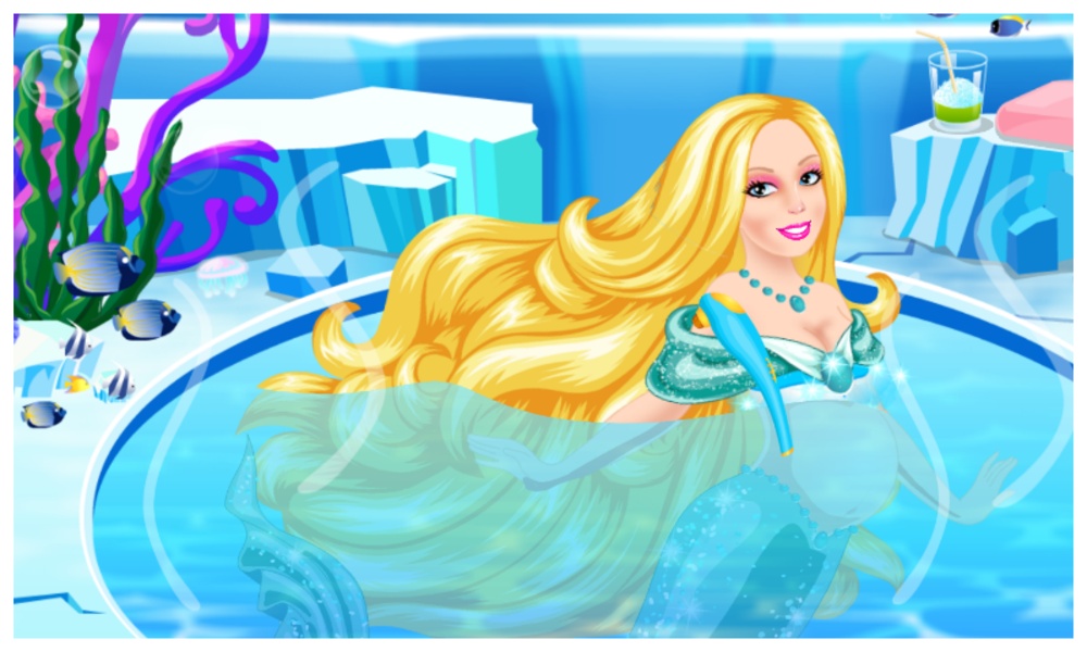 Newborn Ice Mermaid Princess - Preview 3