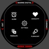 Marine Digital 2 Watch Face screenshot 2