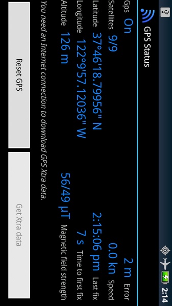GPS Status - Preview 2