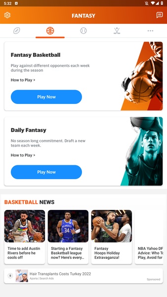 Yahoo Fantasy Sports - Preview 2