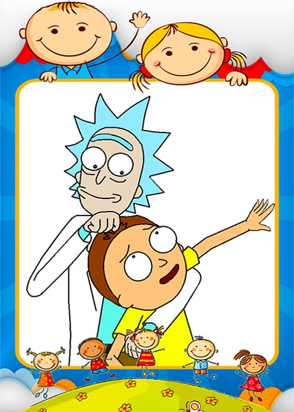 Coloring Rick And Morty Games - Preview 6