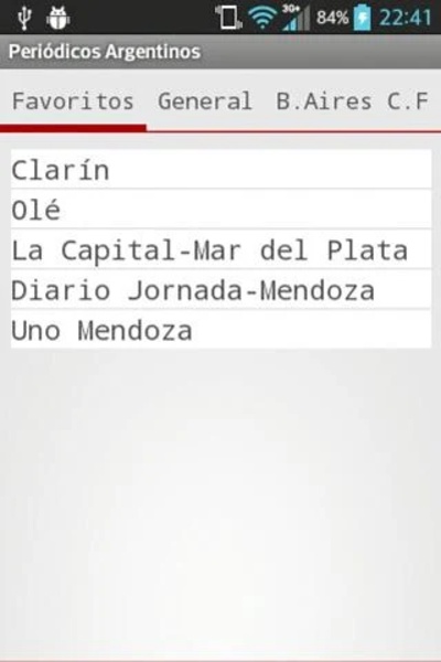 Argentinian Newspapers - Preview 1