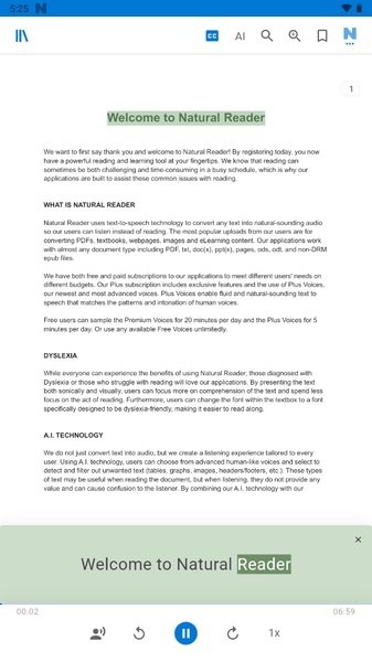 NaturalReader - Preview 8