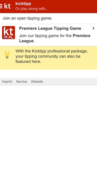 Kicktipp - Preview 3