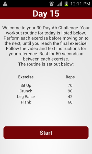 30 Day Ab Challenge - Preview 5