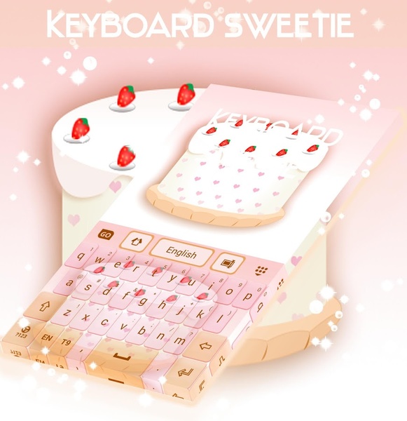 Sweetie GO Keyboard Theme - Preview 5
