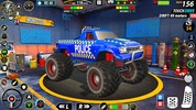 Police Monster Truck Car Games screenshot 3