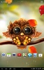 Autumn Little Owl Wallpaper screenshot 1