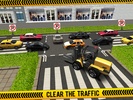 Police Forklift vs Car Traffic screenshot 4