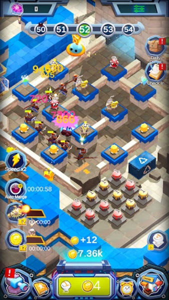 Idle games: Mega cube Tower defense - Preview 4