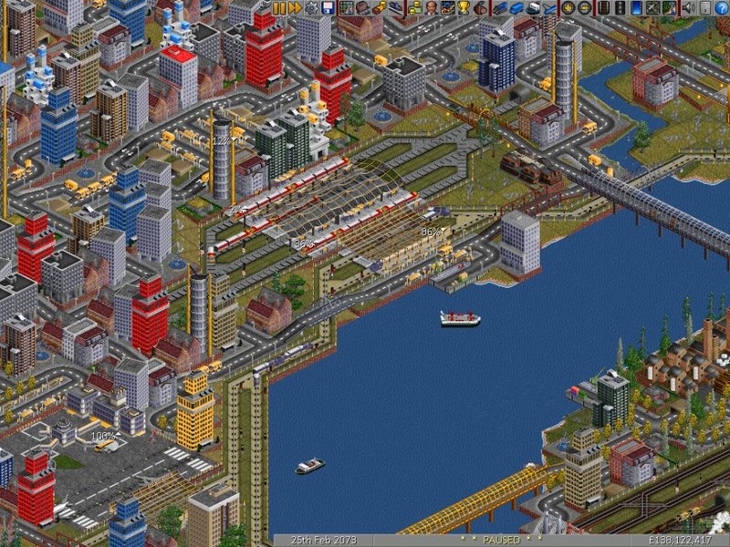 OpenTTD - Versão gratuita do jogo Transport Tycoon Deluxe